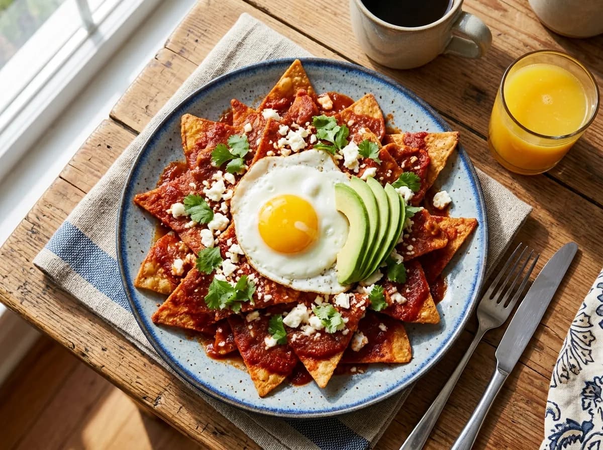 Chilaquiles Rojos