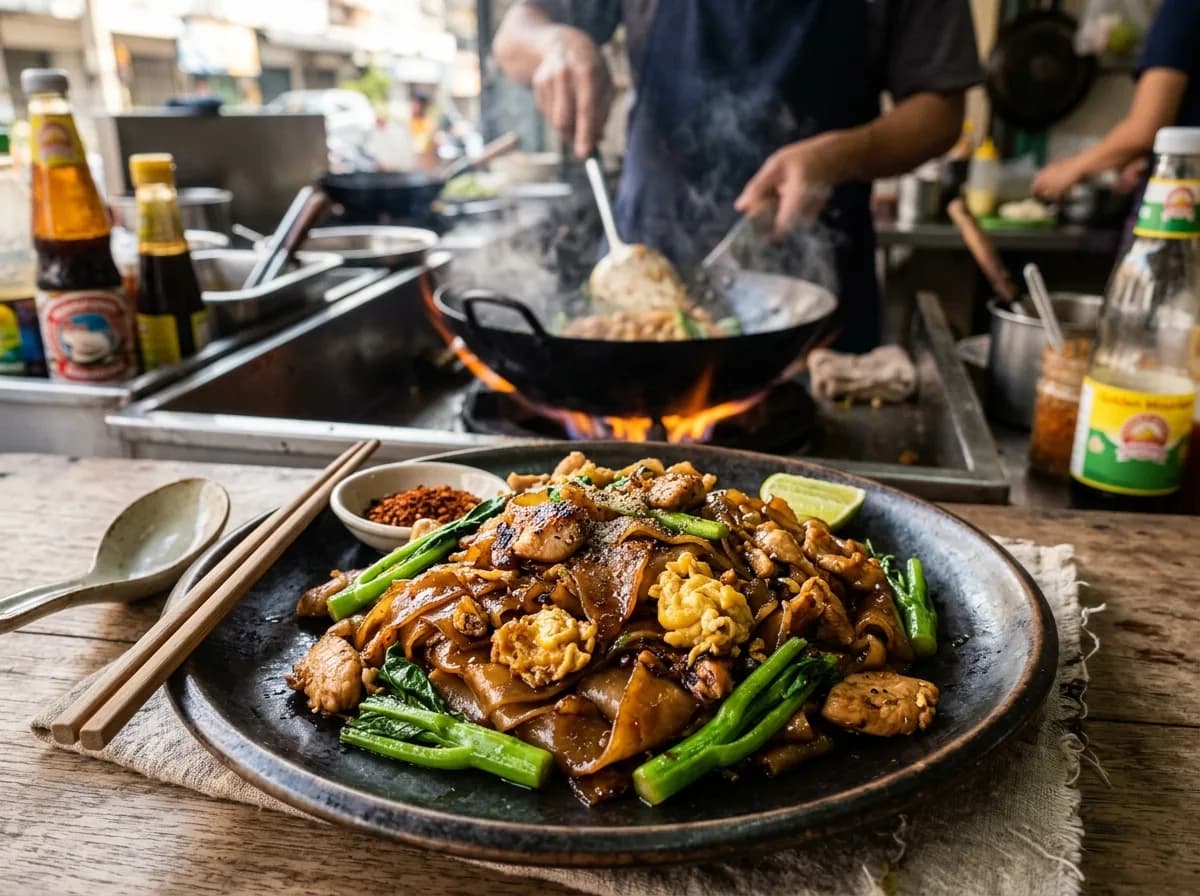 Pad See Ew (Thai Soy Sauce Noodles)