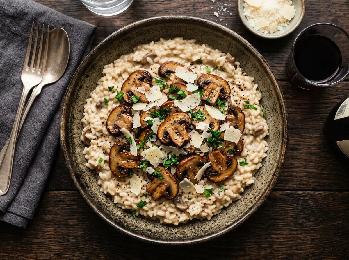 Mushroom Risotto