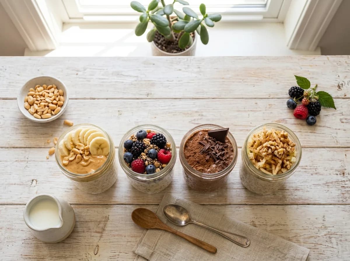 Overnight Oats, Four Ways