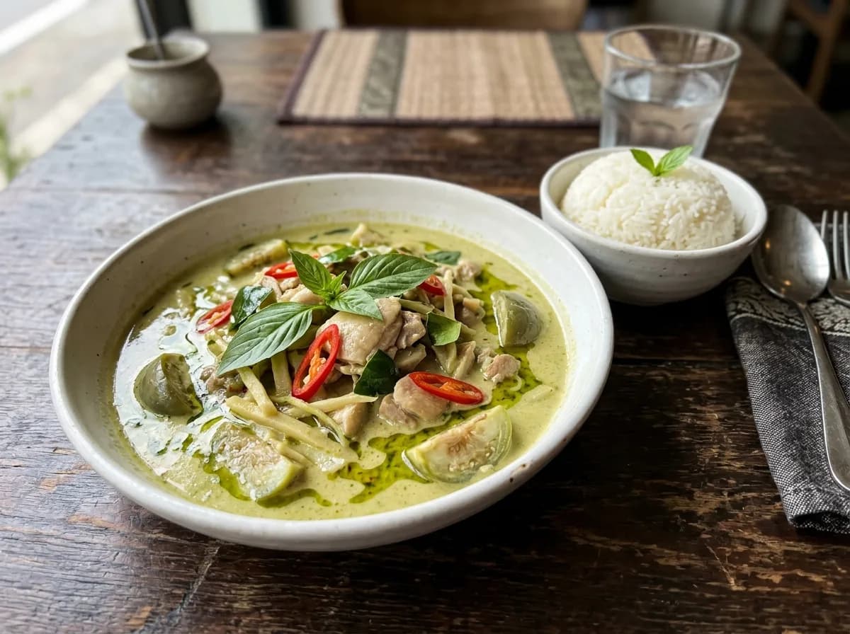 Thai Green Curry with Chicken