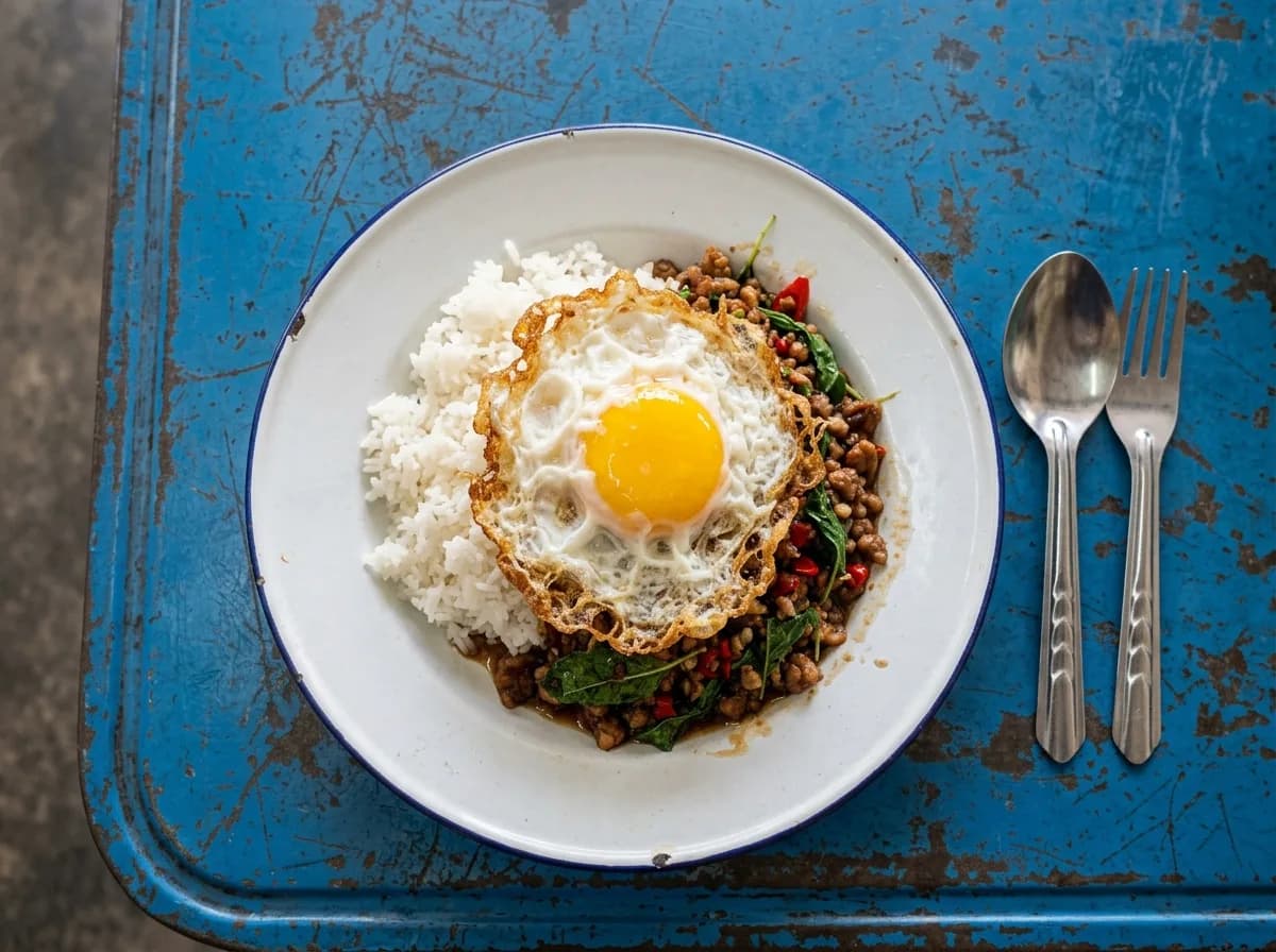 Thai Basil Pork Rice Bowl (Pad Krapow) in 15 Minutes