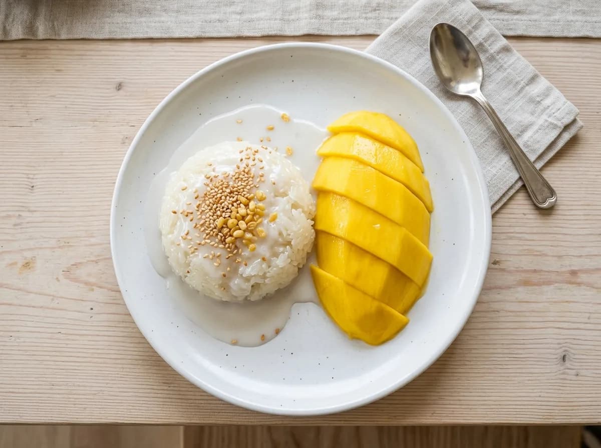 Mango Sticky Rice (Khao Niao Mamuang)